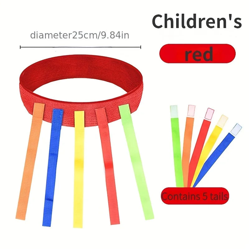 Children Outdoor Funny Game Toy Belt For Kindergarten Kids Catching Tail Training Equipment Teamwork Game Toys for Children