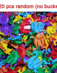 10-20Pcs Jumping Frog Bounce Fidget Toys For Kids Novelty Assorted  Stress Reliever Toys For Children Birthday Gift Party Favor
