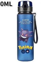 Pokemon 560ML Water Cup Anime Portable Children's Cute Pikachu Plastic Cartoon Outdoor Sports Large Capacity Water Bottle Gifts
