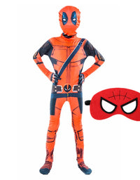 4-12Y Kids Superhero Cosplay Costume Child Halloween/Christmas/Prom Party Set Gift Kids Carnival Games Dress Up Costumes
