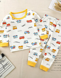 Kids Clothes Children Sets Children's Clothing Boys Girls CottonAutumn winter Clothing Pants Sleepwear Underwear Christmas Gift
