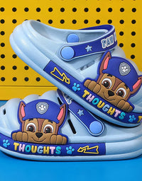 Paw Patrol Boys Girls Chase Rubble Skye Kids Non-slip Bathroom Slippers Cartoon Hole Shoes Baby Beach Shoes Kids Gifts
