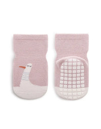 6979 Newborn Socks 5Pairs/Lot Baby Socks Dispensing Non-slip Floor Socks Combed Cotton Breathable Baby Boy's Socks
