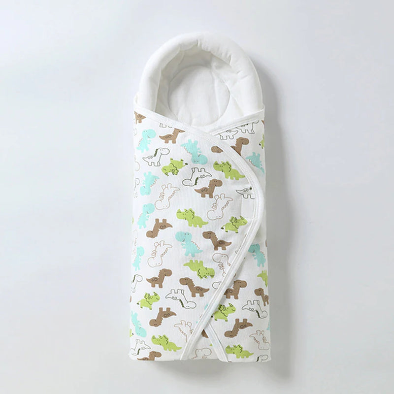 Newborn Baby Sleeping Bag Ultra-Soft Warm Blanket Pure Cotton Cocoon Infant Boys Girls Clothes Nursery Wrap Swaddle Bebe